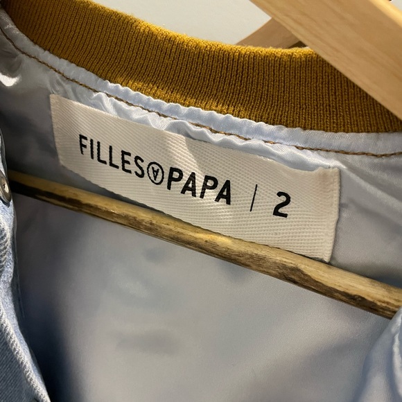Chiara Ferragni’s Filles A Papa Denim Bomber - Picture 9 of 14